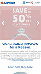 Mobile Screenshot of ezpawn.com